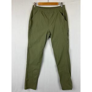 Duluth Trading Co AKHG Access Point Pull On Slim Leg Pants Green Women's Size 8